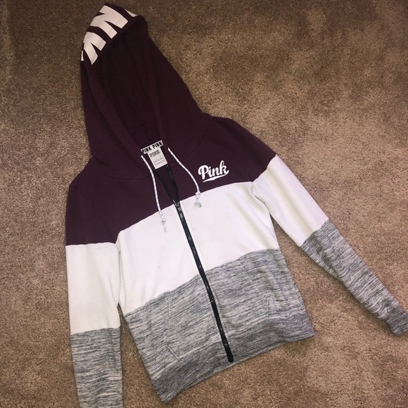 PINK Victoria's Secret Tops - PINK Full Zip Hoodie